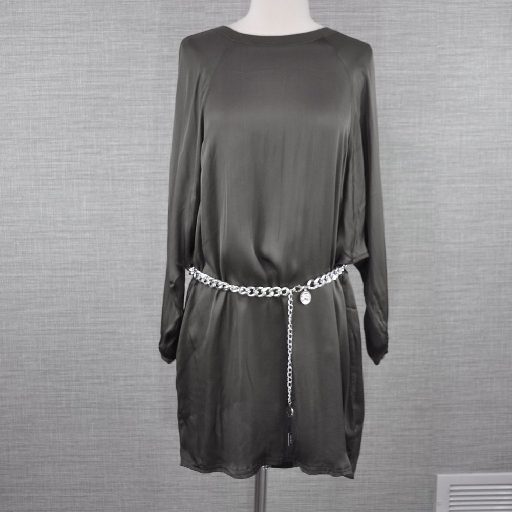 🏆 Enza Costa Olive Green Dress - 2